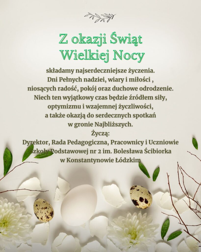 życzenia Wielkanoc 2026