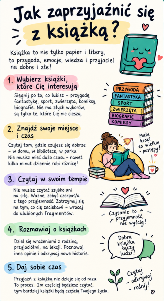 Jak zaprzyjaźnić się z książką